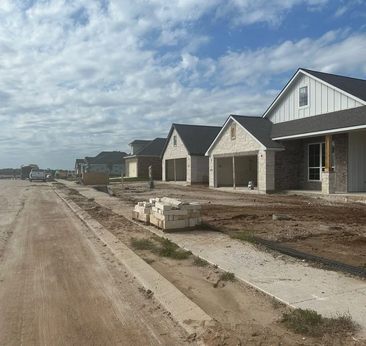 Double R construction cleanup at a new-home site